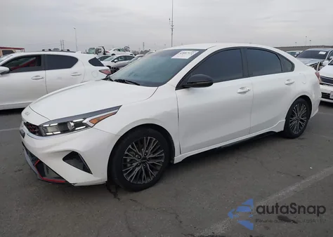 2022 Kia Forte Gt-Line z USA, uszkodzony, nr VIN 3KPF54AD3NE487214